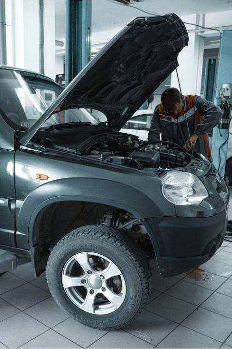 Reparatie in actie